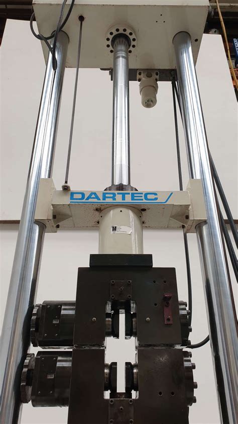 dartec tensile testing machine|DARTEC Model RF Hydraulic Tensile Testing Machine .